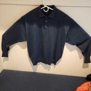 e-LUXE 100% Superfine Merino Wool Sweater Shirt - XXL - #13